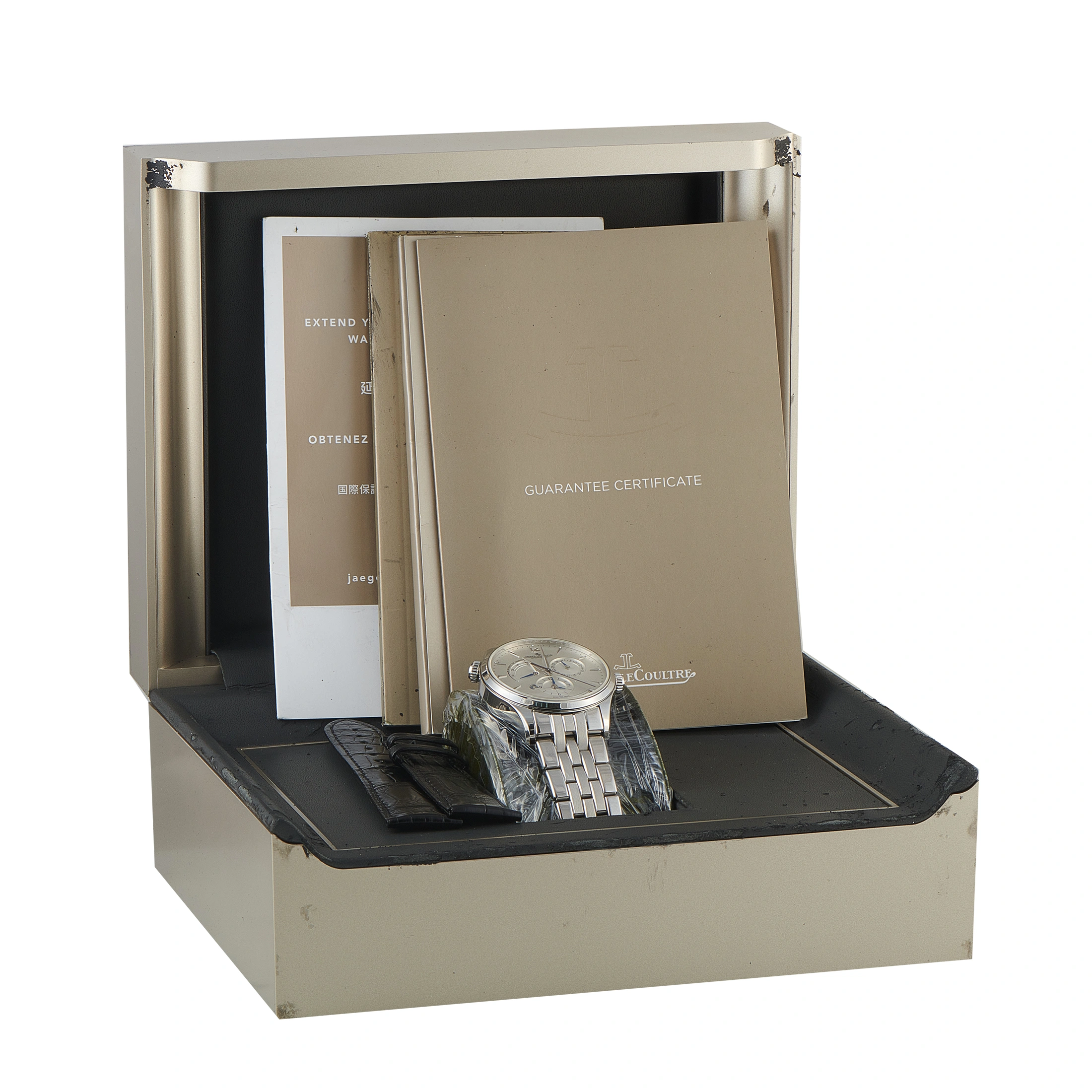 Jaeger-LeCoultre Master World Geographic Steel Watch Q1428121 For Sale