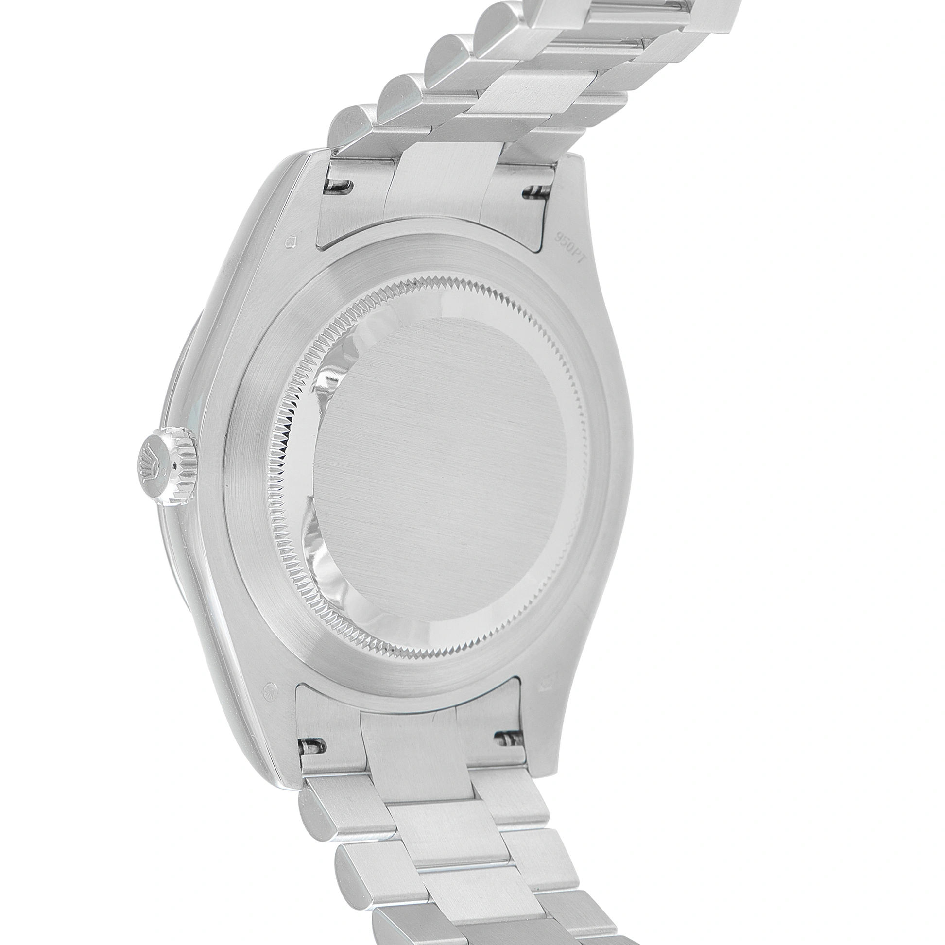 Rolex Day-Date II Glacier Blue Dial Platinum President Watch 218206 For Sale
